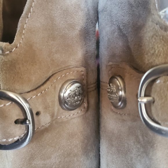 Coach Light Tan Suede Over The Knee Boot size 7 - Picture 4 of 7